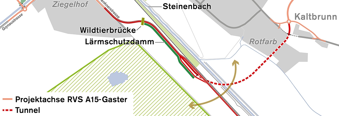 Plan Linienführung